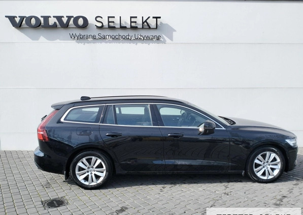 Volvo V60 cena 139500 przebieg: 62500, rok produkcji 2021 z Szlichtyngowa małe 172
